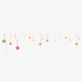 星星装饰PNG透明元素
