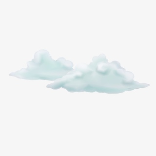手绘云朵