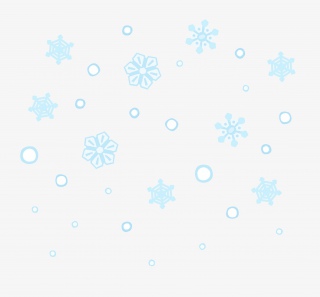雪花飘落