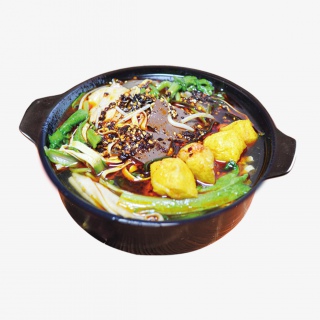 麻辣烫砂锅冒菜