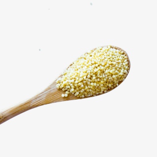 小米粮食勺子五谷杂粮实物摄影拍摄