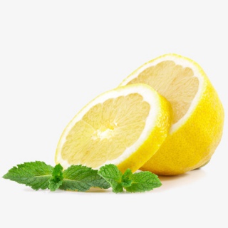 柠檬切片黄色柠檬切片高清装饰