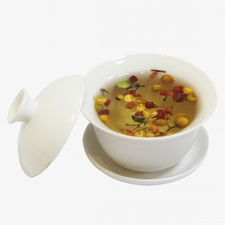 喝茶实物免抠png素材
