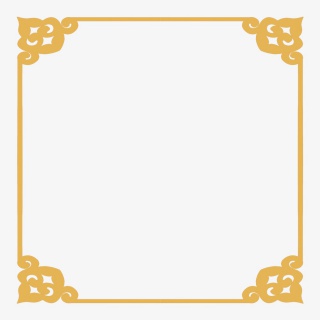 金色边框