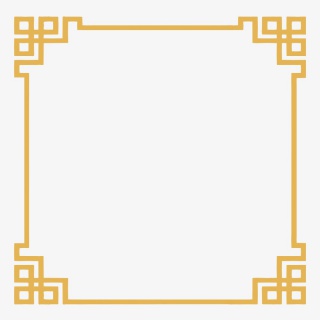 金色方形边框