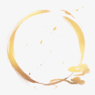 手绘古风中秋边框