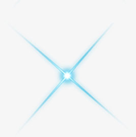 蓝色星星发光光效极光