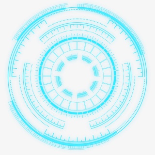 蓝色科技开启元素图标高清图