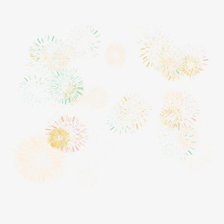 许多庆祝的烟花