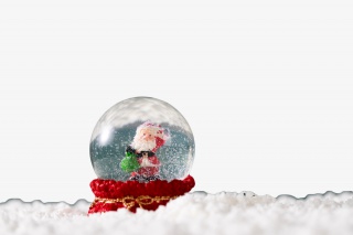 圣诞玻璃雪球