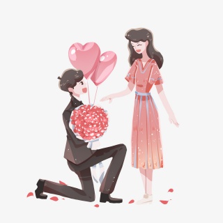 情人节求婚人物