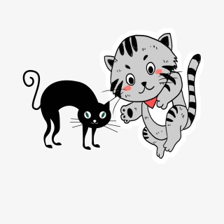 典雅猫咪单纯幼稚的样子充溢喜爱
