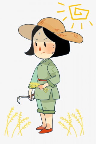 五一劳动节妇女农民