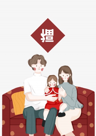 团圆过年年夜饭团聚吃饭据聚餐新年