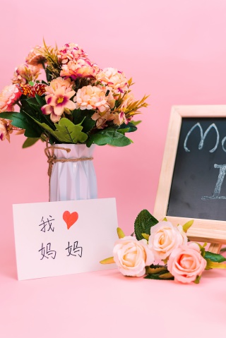 母亲节我爱妈妈写真