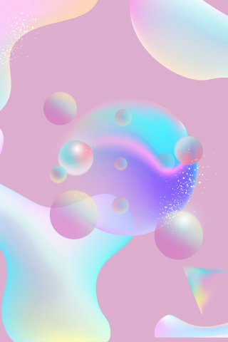 创意合成液态抽象