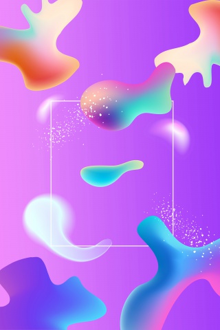 创意合成抽象液态