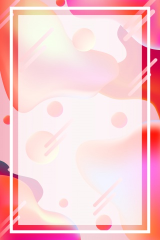 时尚创意渐变蒸汽波抽象