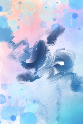 笔触撞色创意海报