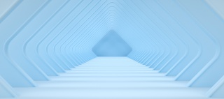 C4D简约商务蓝色空间背景