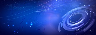 年会盛典科技光环星光海报