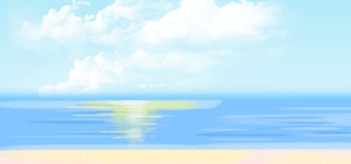 小清新大海天空背景