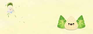 端午中国风粽子banner