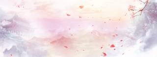 玄幻仙侠唯美游戏海报背景