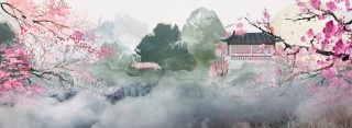 梦幻桃花游戏背景