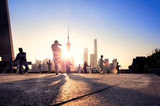 上海的早晨